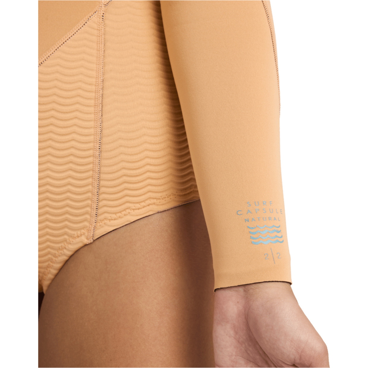 2026 Billabong Womens Salty Dayz Natural 2mm Long Sleeve Springsuit Wetsuit 24BW193503 - Tangerine